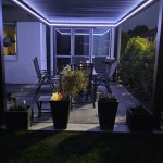 EGHUUN Pergola Piano, Louvered Roof, Manual Control (Crank) photo review