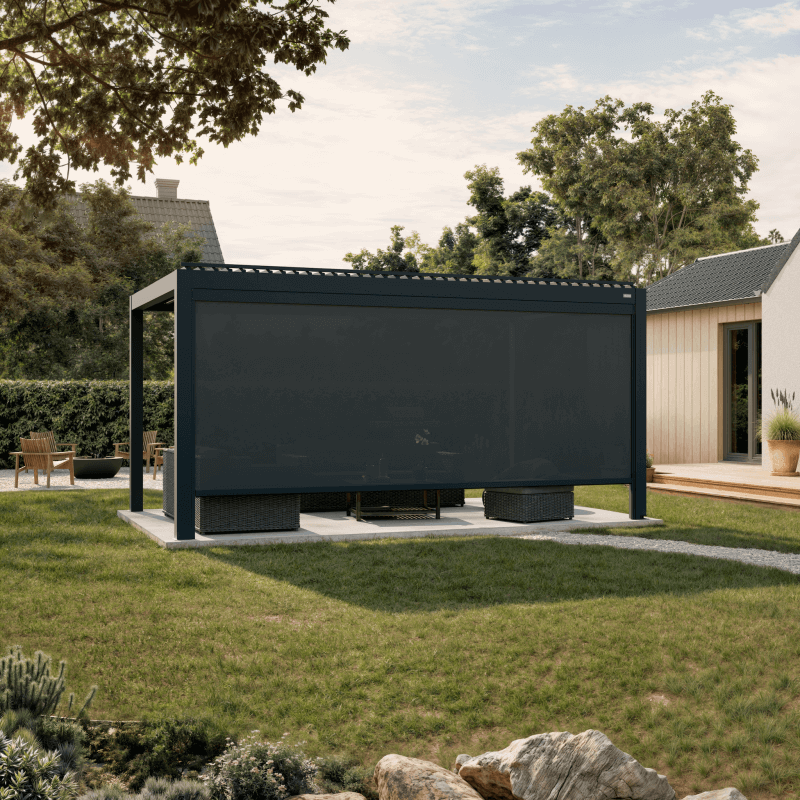 Retractable Pergola Sun Shades (Manual)